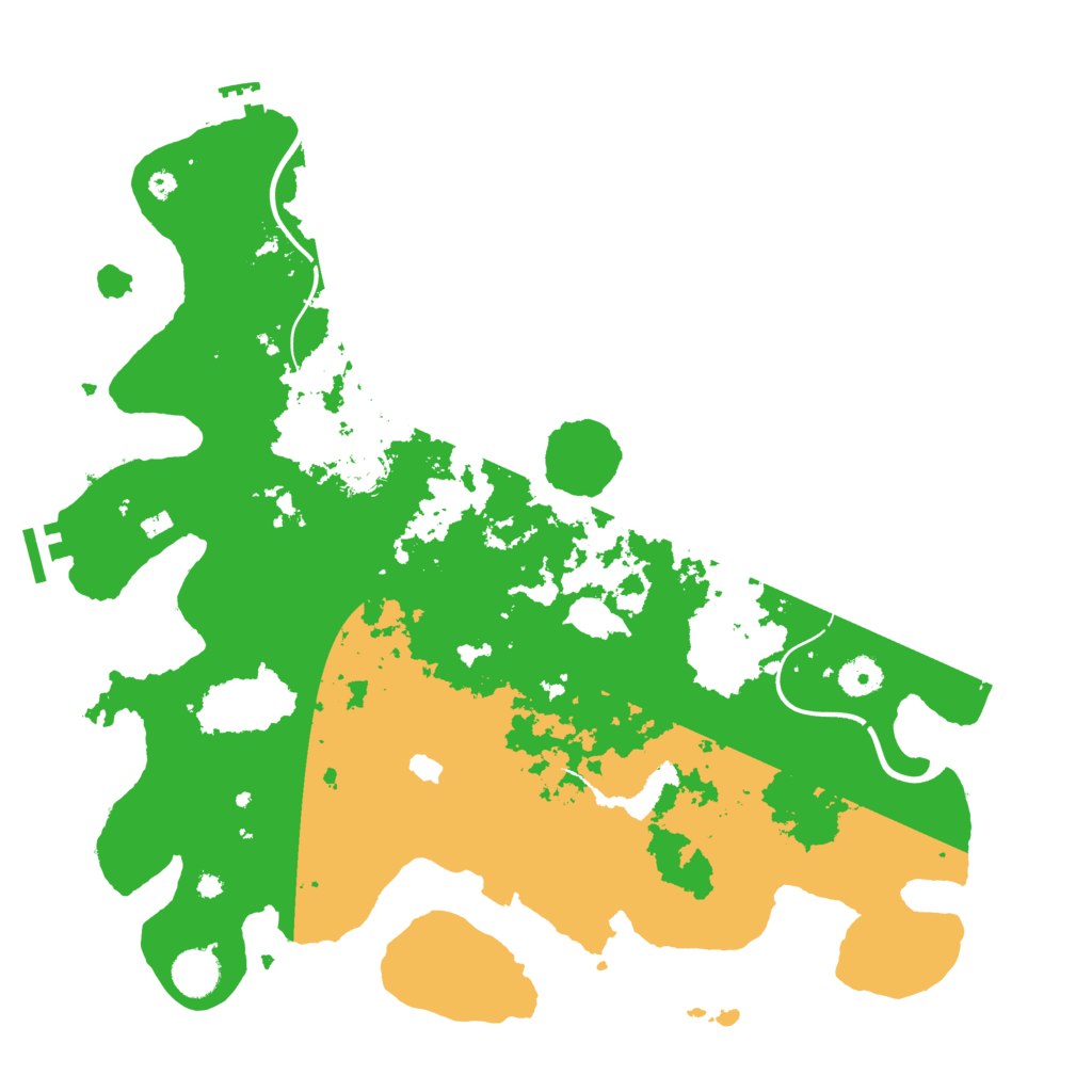 Biome Rust Map: Procedural Map, Size: 4000, Seed: 673407