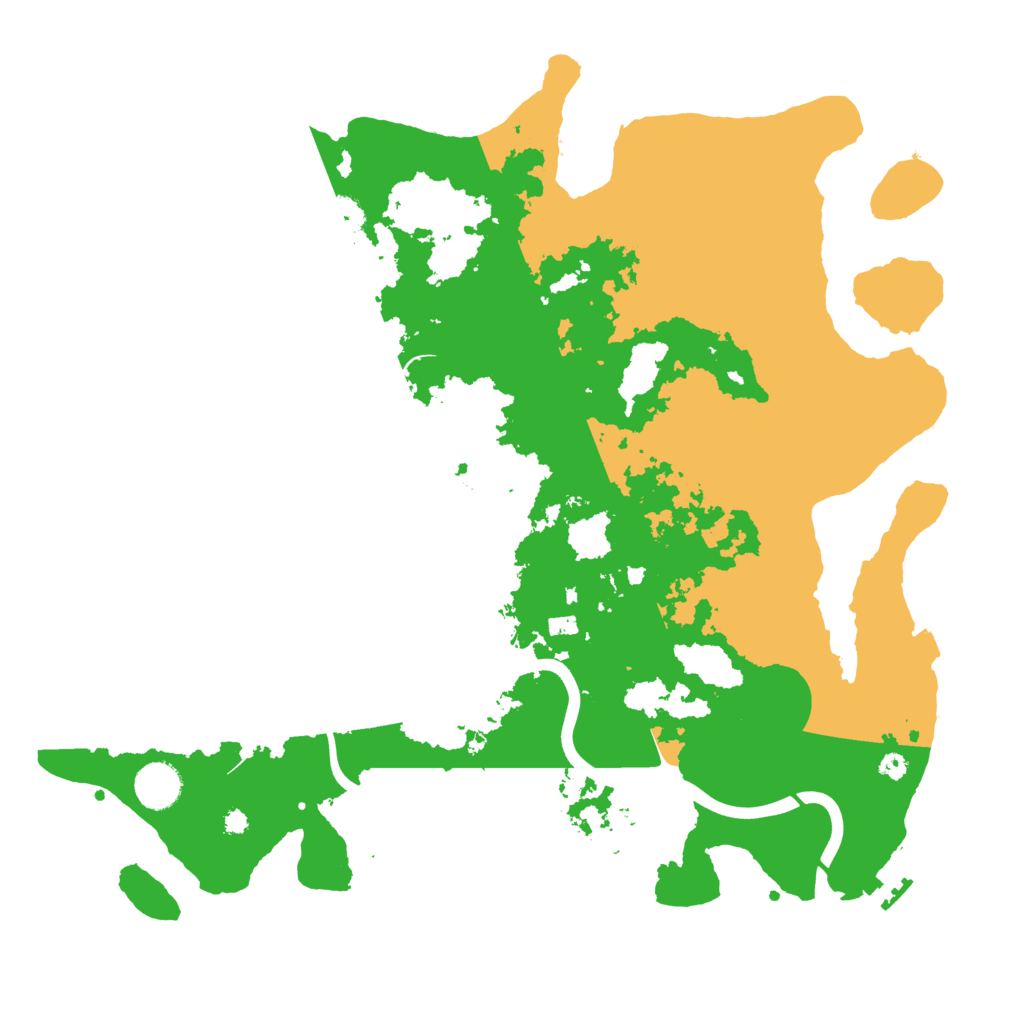 Biome Rust Map: Procedural Map, Size: 3850, Seed: 1058261637
