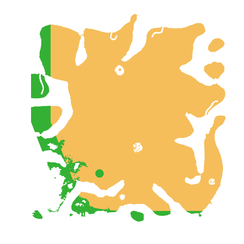 Biome Rust Map: Procedural Map, Size: 3850, Seed: 1058261637