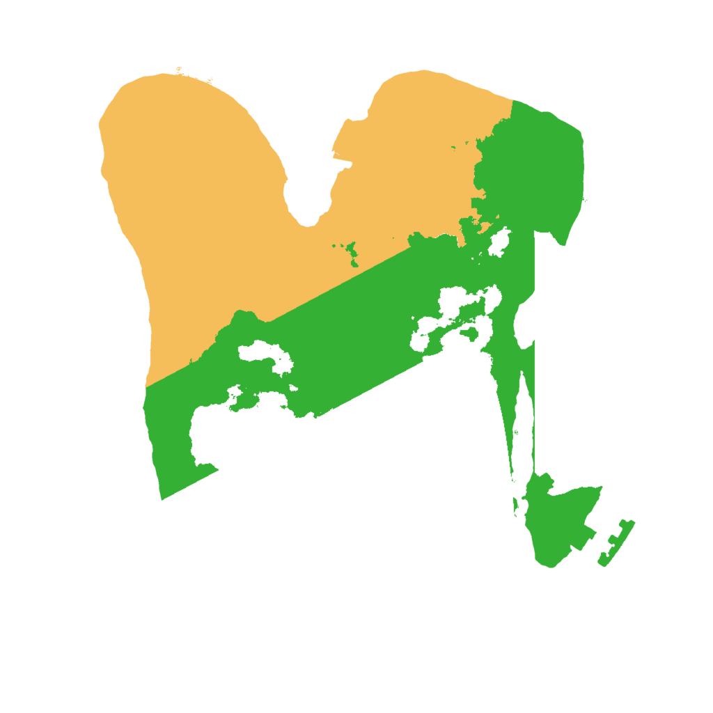 Biome Rust Map: Procedural Map, Size: 2000, Seed: 273605695