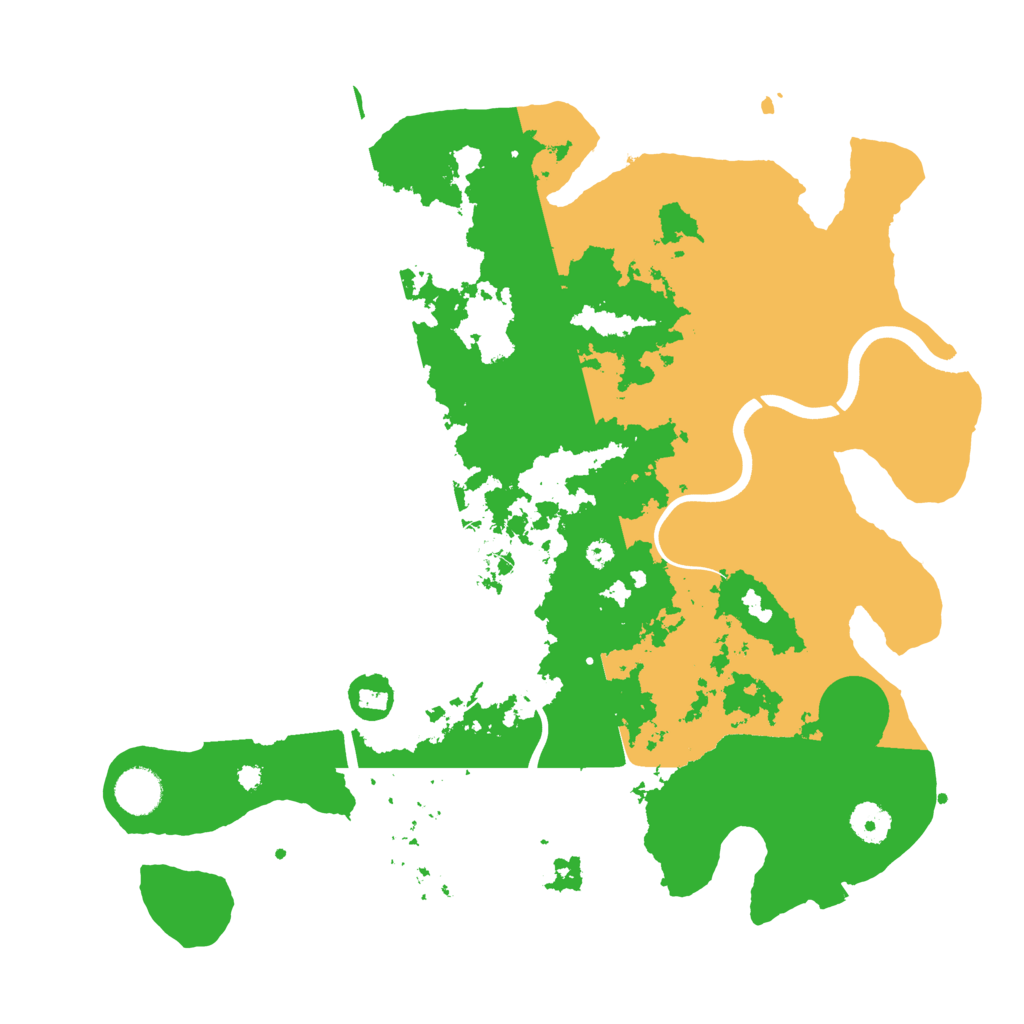 Biome Rust Map: Procedural Map, Size: 3850, Seed: 551231952