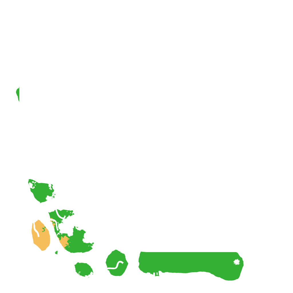 Biome Rust Map: Procedural Map, Size: 4500, Seed: 1620456259