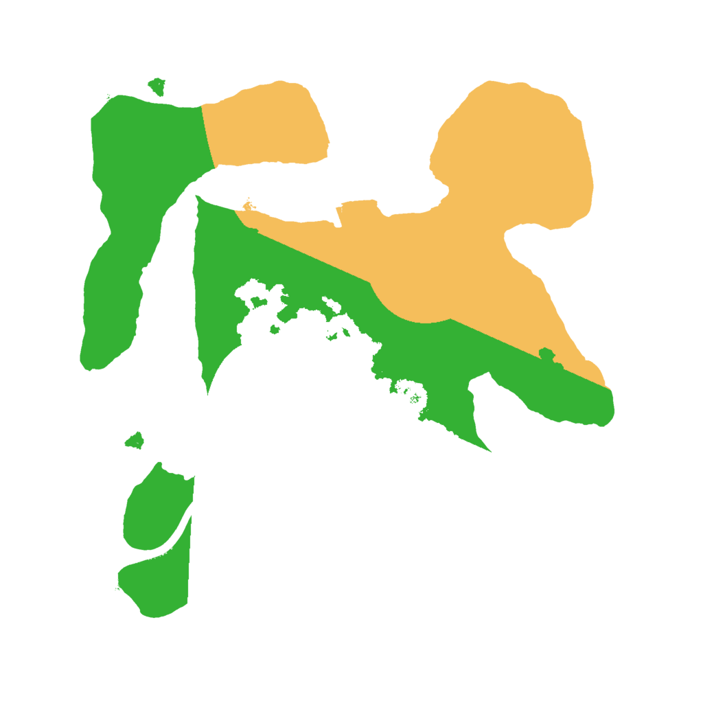 Biome Rust Map: Procedural Map, Size: 2000, Seed: 1472186365