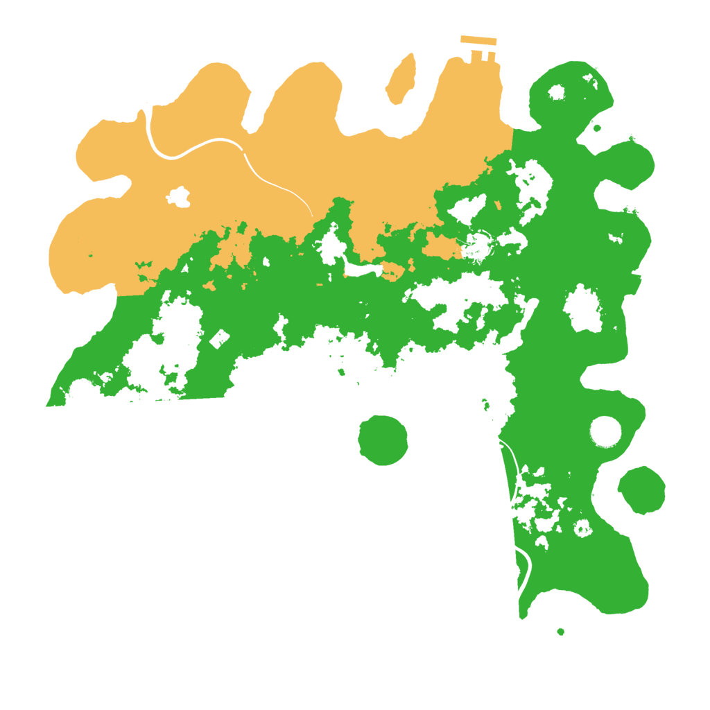 Biome Rust Map: Procedural Map, Size: 4000, Seed: 783016450