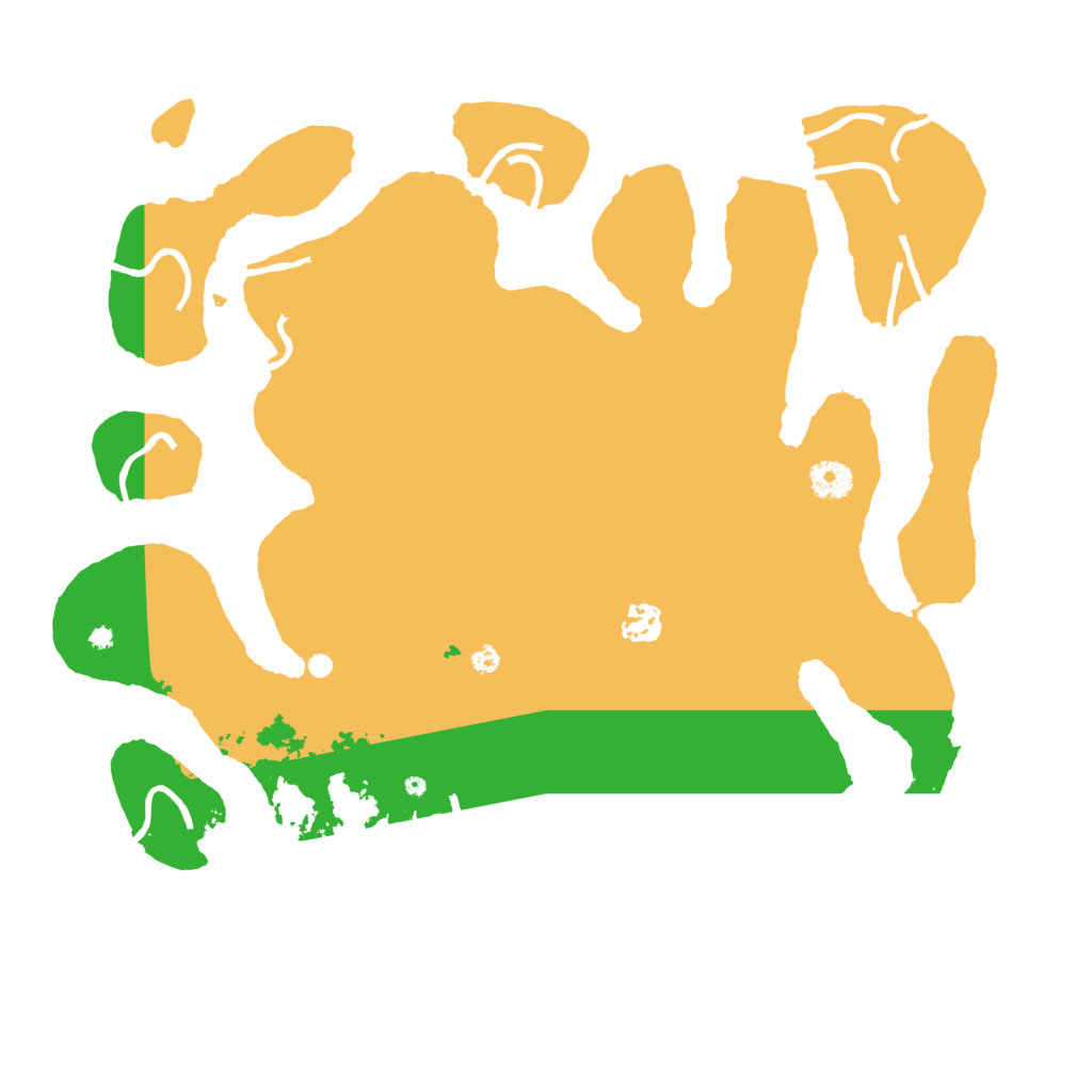 Biome Rust Map: Procedural Map, Size: 4000, Seed: 1987988085