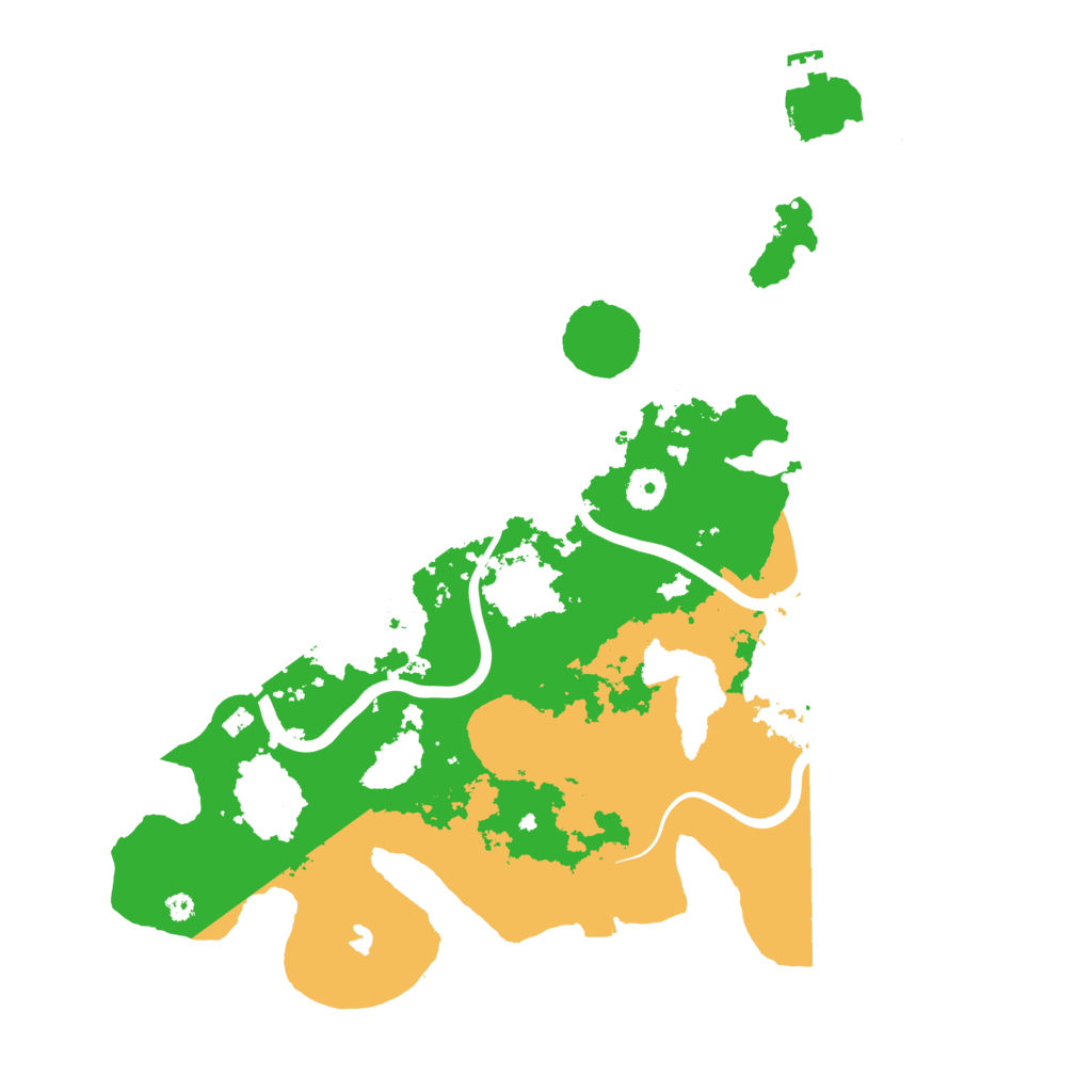 Biome Rust Map: Procedural Map, Size: 4000, Seed: 41342079