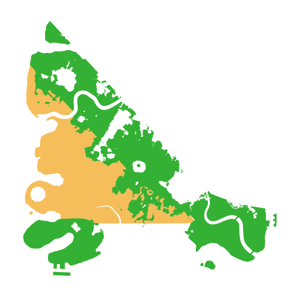 Biome Rust Map: Procedural Map, Size: 3500, Seed: 221