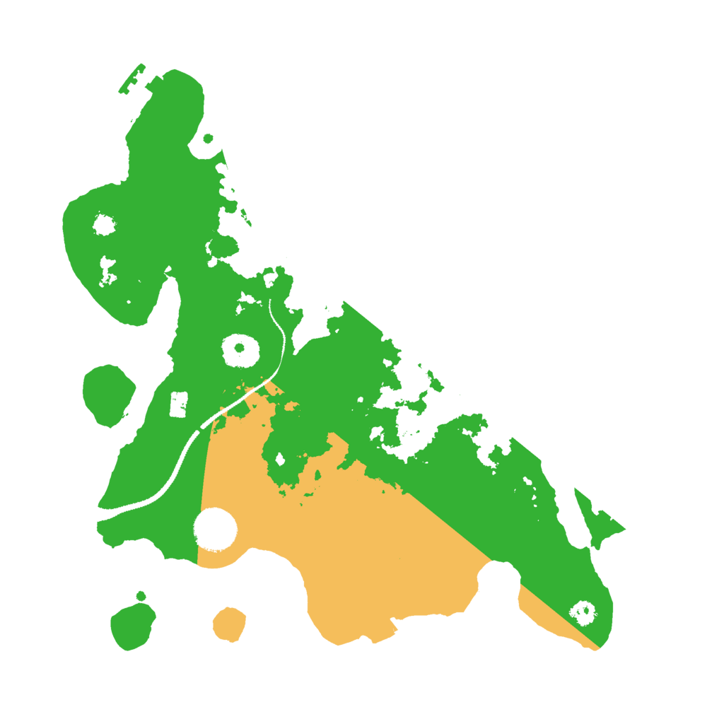 Biome Rust Map: Procedural Map, Size: 3000, Seed: 1680856352