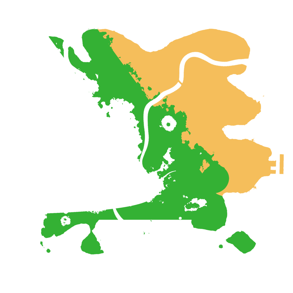 Biome Rust Map: Procedural Map, Size: 3000, Seed: 345678