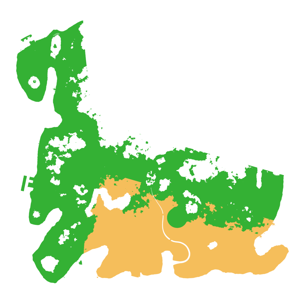 Biome Rust Map: Procedural Map, Size: 4000, Seed: 949230972
