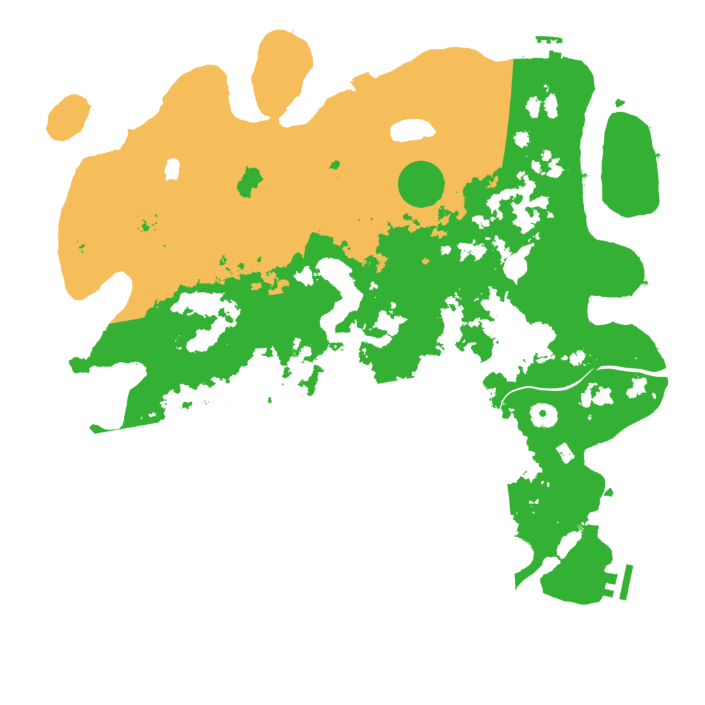 Biome Rust Map: Procedural Map, Size: 4000, Seed: 37104