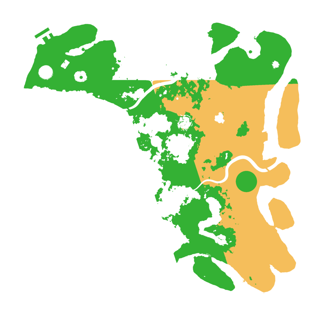 Biome Rust Map: Procedural Map, Size: 4000, Seed: 1430031910