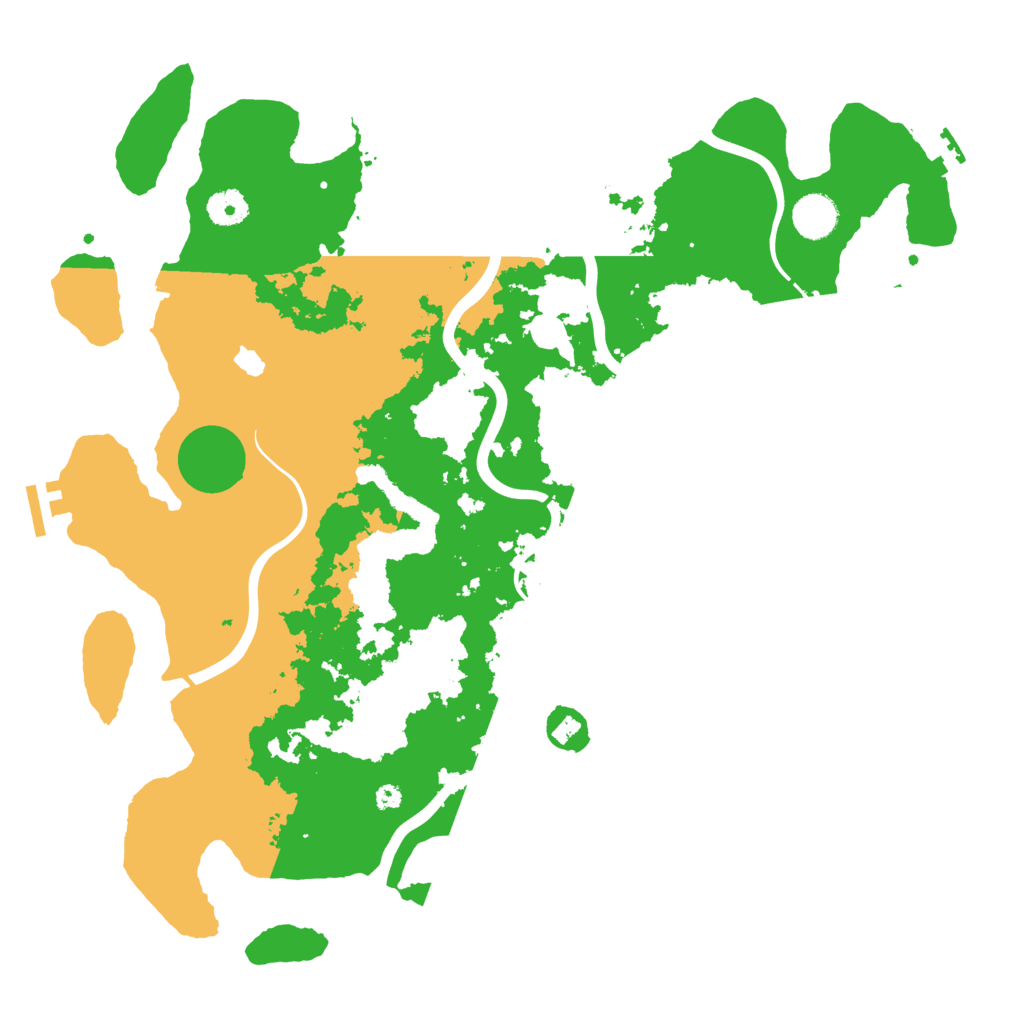 Biome Rust Map: Procedural Map, Size: 4000, Seed: 197944622