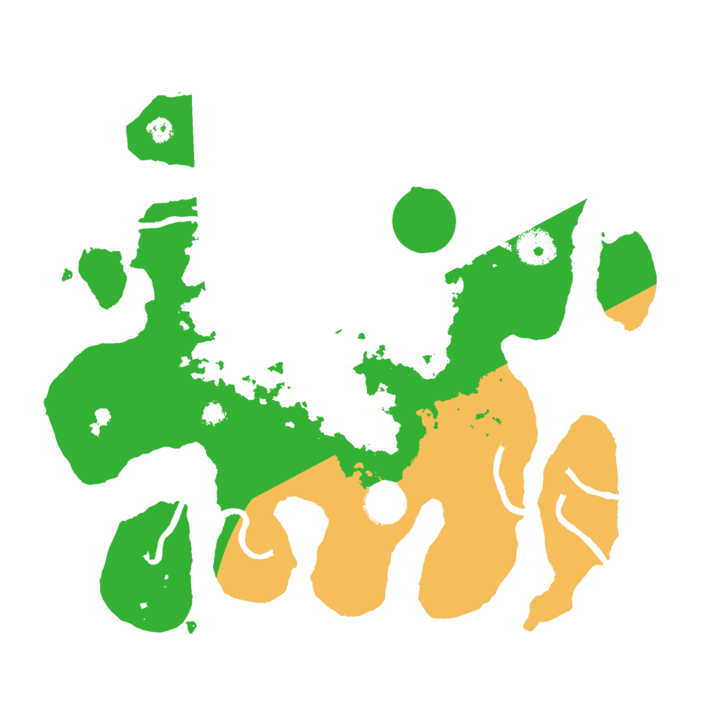 Biome Rust Map: Procedural Map, Size: 3000, Seed: 118920509