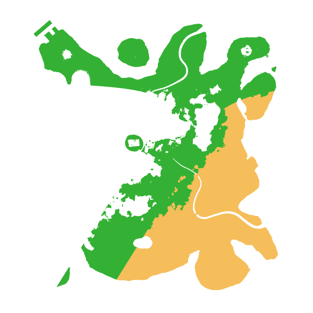 Biome Rust Map: Procedural Map, Size: 3000, Seed: 273177