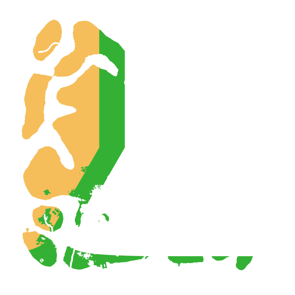 Biome Rust Map: Procedural Map, Size: 3950, Seed: 867884