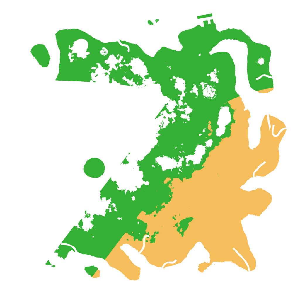 Biome Rust Map: Procedural Map, Size: 4000, Seed: 1444275148