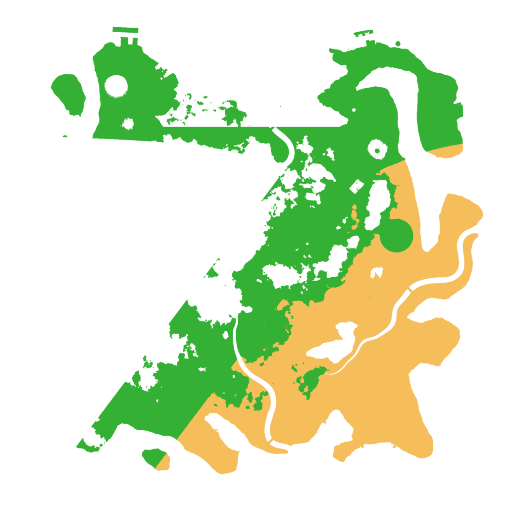 Biome Rust Map: Procedural Map, Size: 4000, Seed: 1444275148