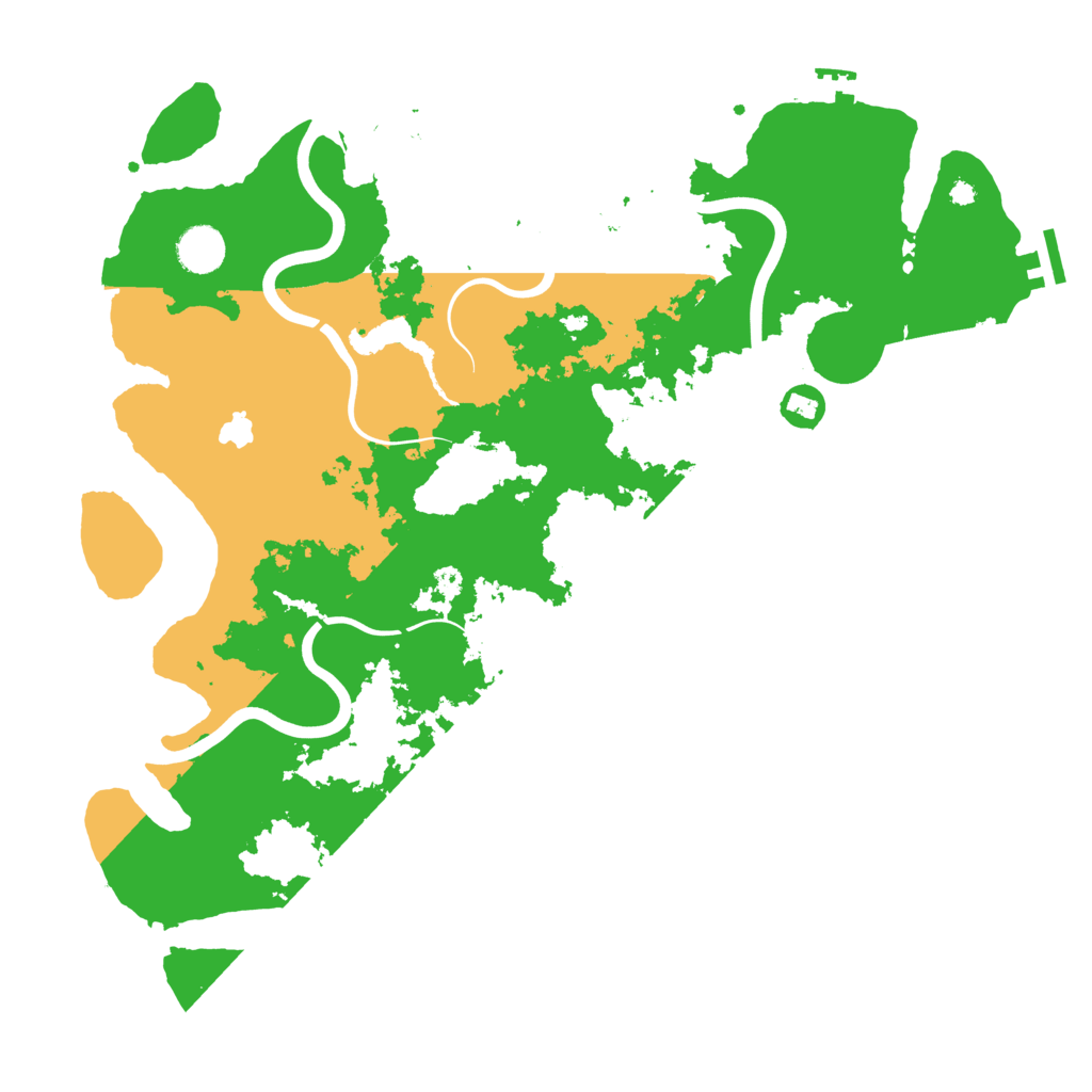 Biome Rust Map: Procedural Map, Size: 4000, Seed: 8828067