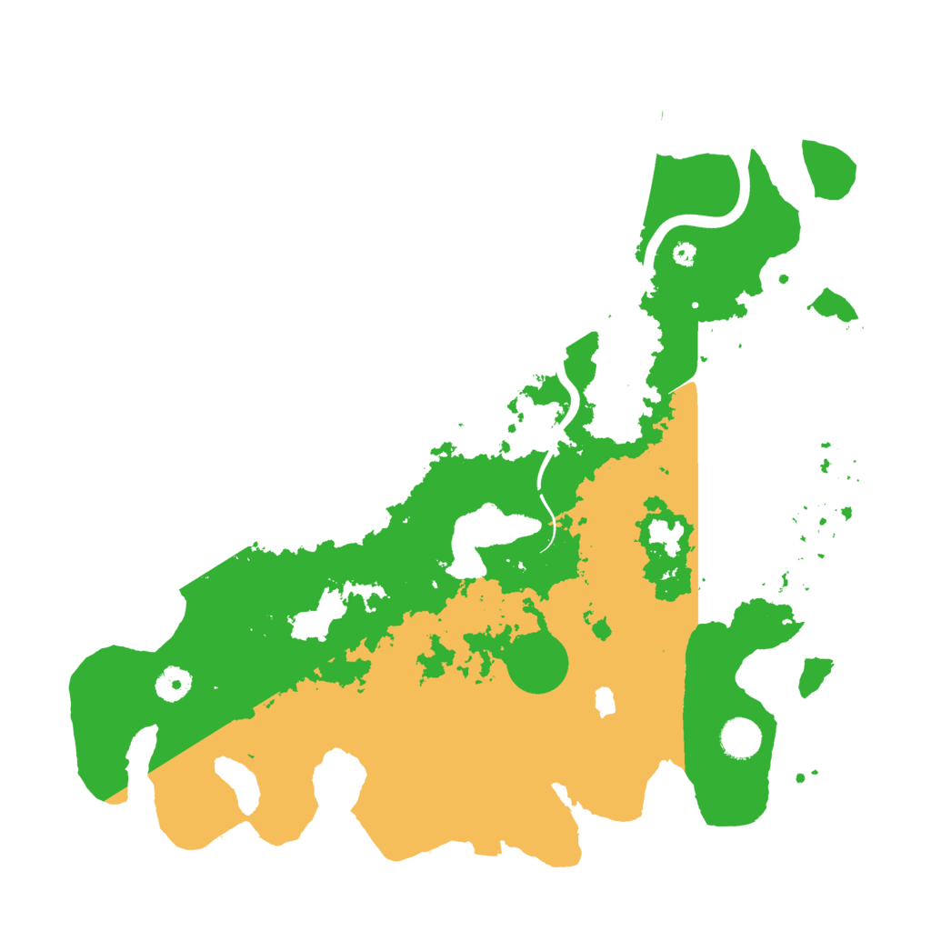 Biome Rust Map: Procedural Map, Size: 4000, Seed: 2637963