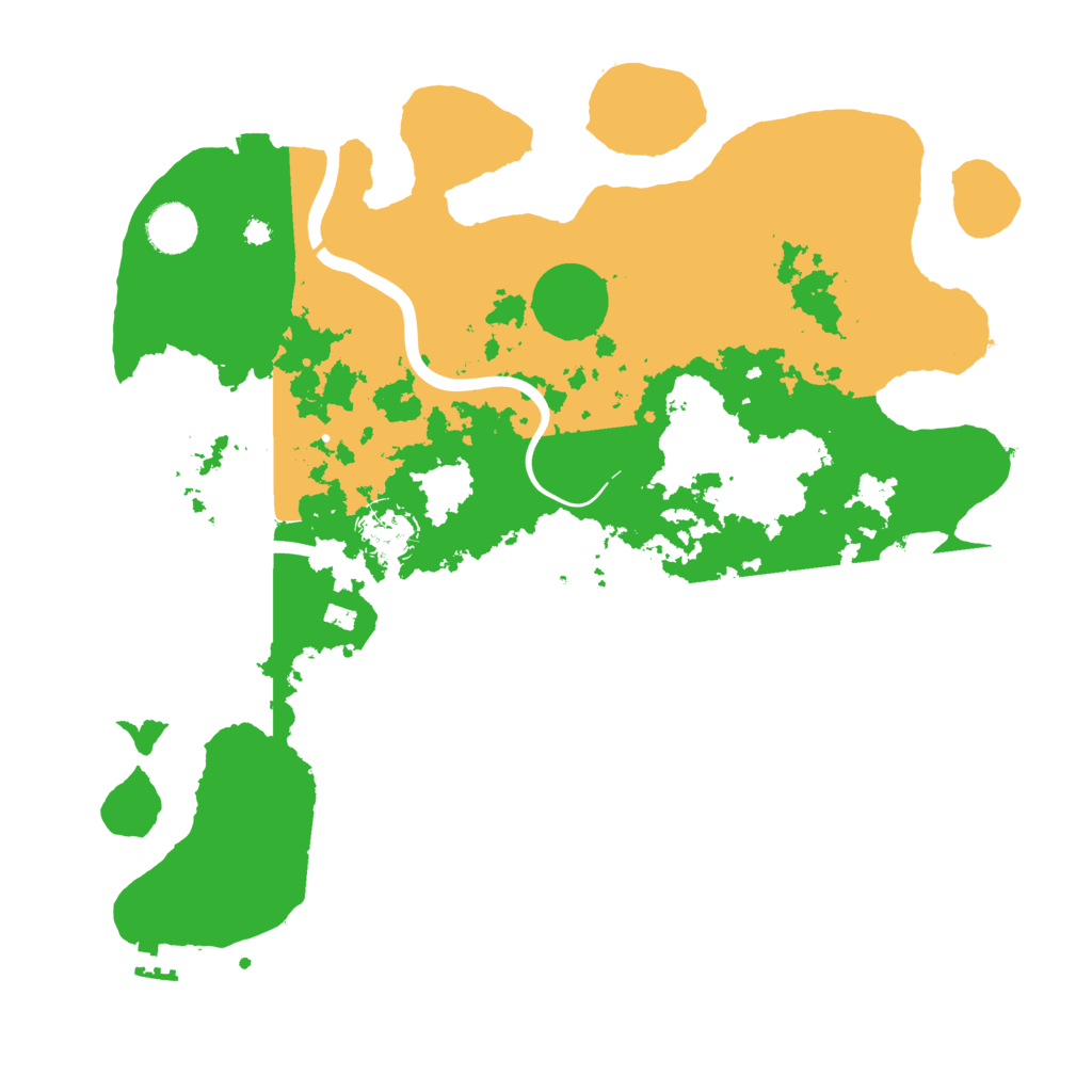 Biome Rust Map: Procedural Map, Size: 3800, Seed: 30072021