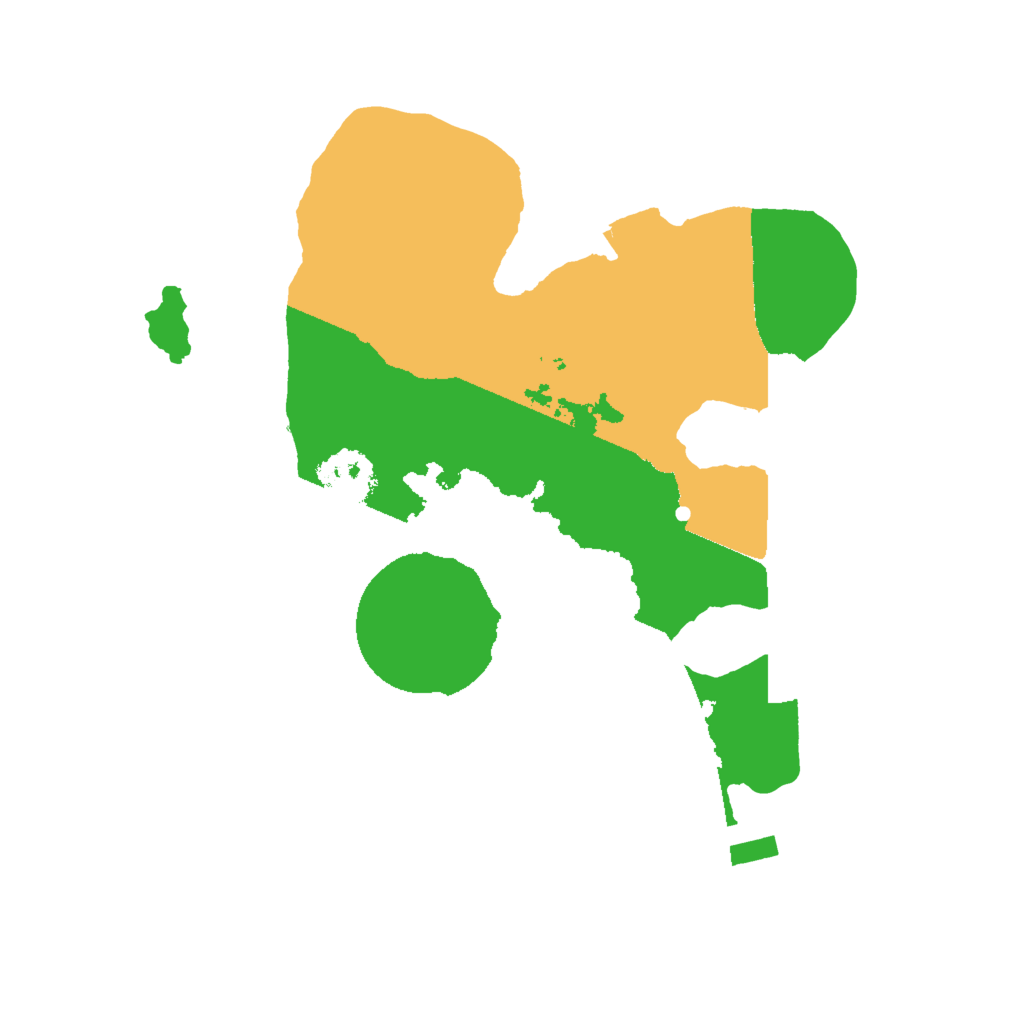 Biome Rust Map: Procedural Map, Size: 2000, Seed: 2061981943