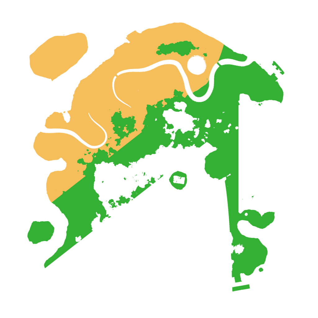 Biome Rust Map: Procedural Map, Size: 3000, Seed: 1749777913