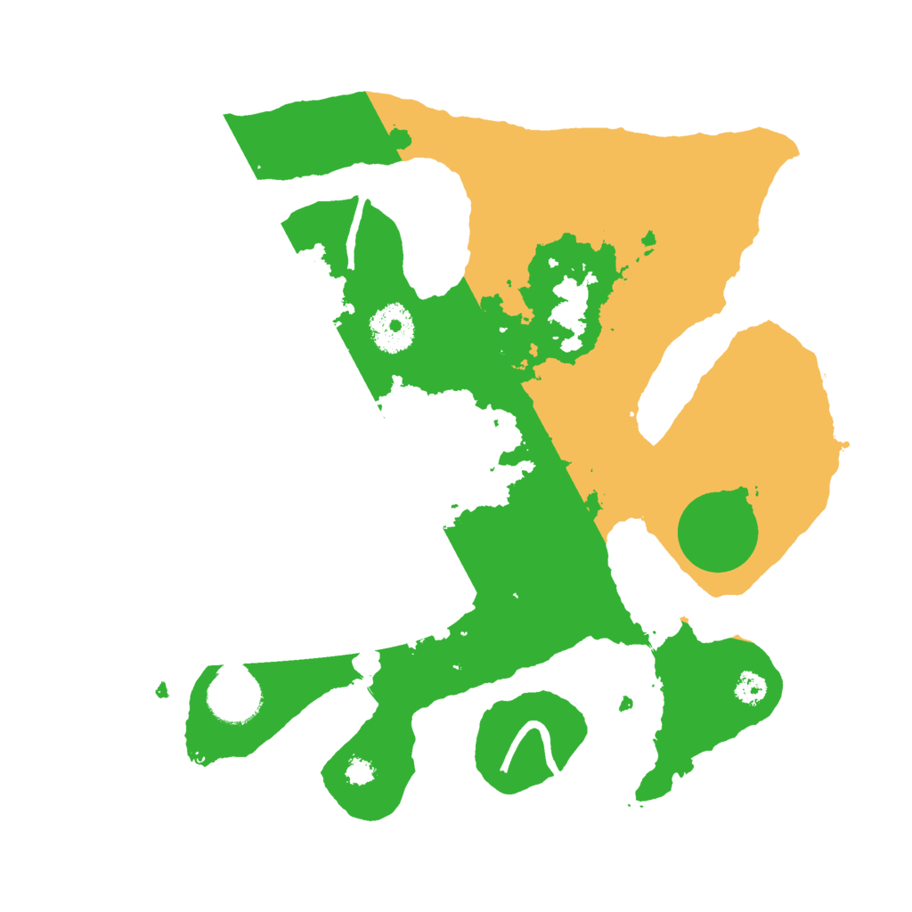 Biome Rust Map: Procedural Map, Size: 3000, Seed: 10112