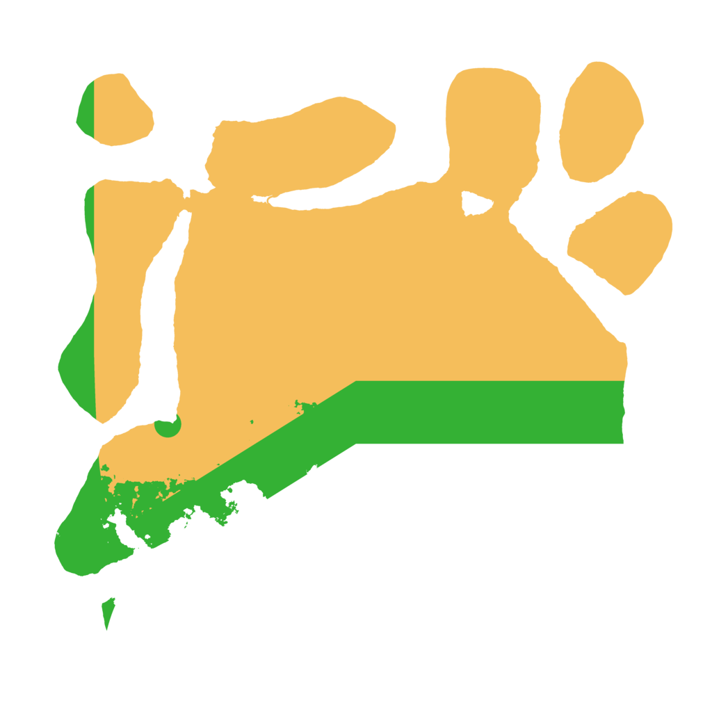 Biome Rust Map: Barren, Size: 3500, Seed: 30721