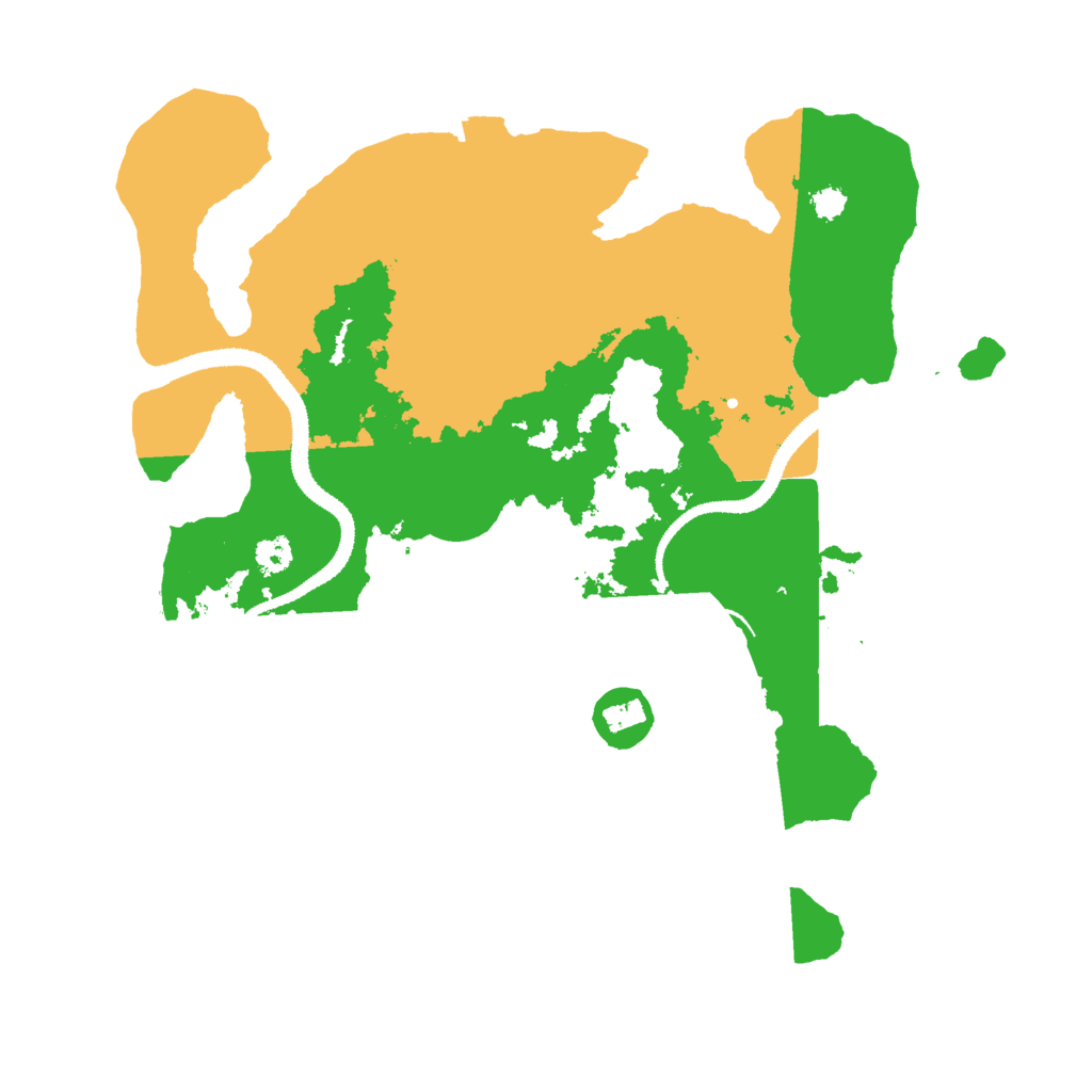 Biome Rust Map: Procedural Map, Size: 3010, Seed: 1738471645