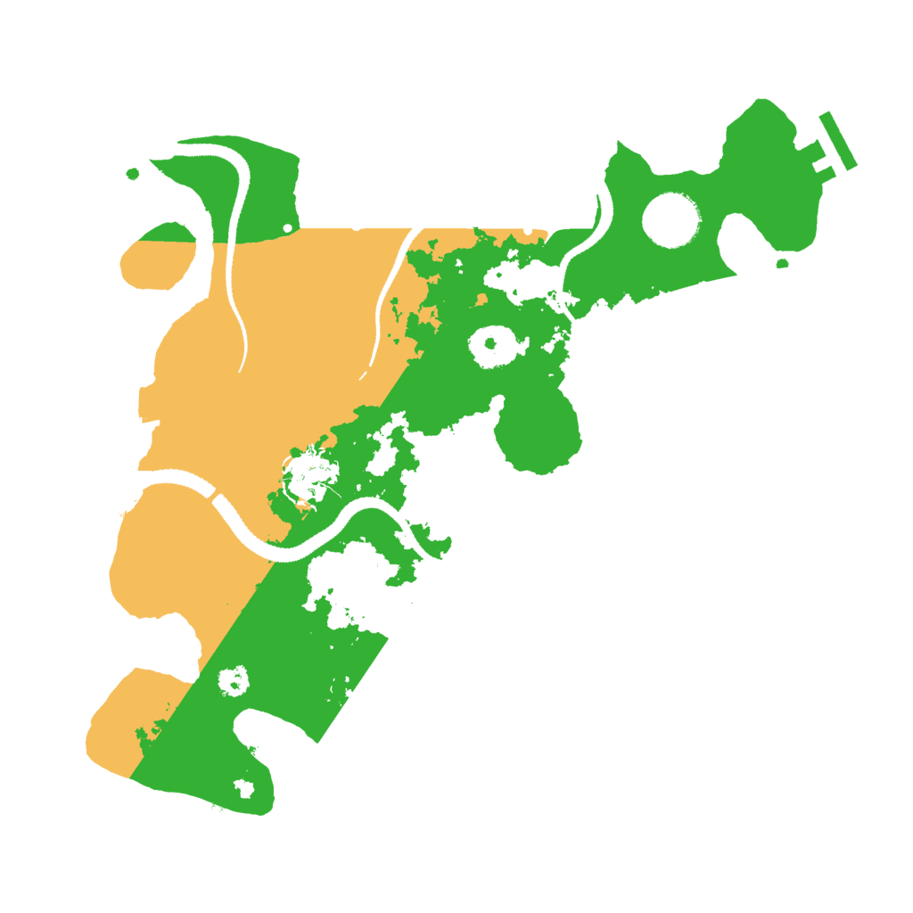 Biome Rust Map: Procedural Map, Size: 3000, Seed: 948455