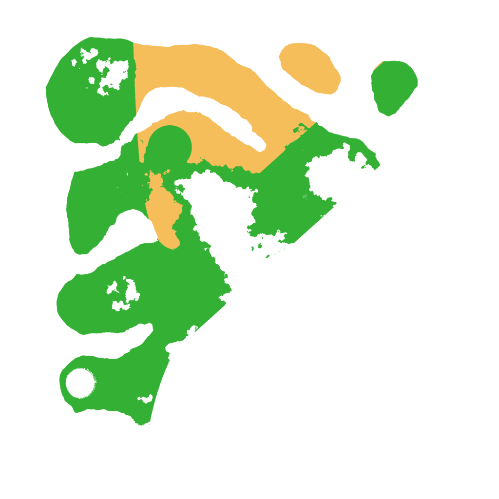 Biome Rust Map: Barren, Size: 3000, Seed: 929286