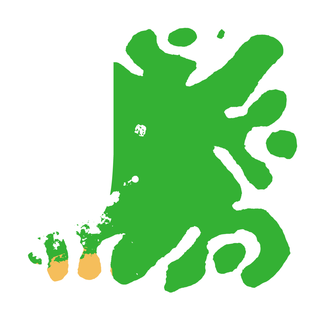 Biome Rust Map: Barren, Size: 4000, Seed: 643636346