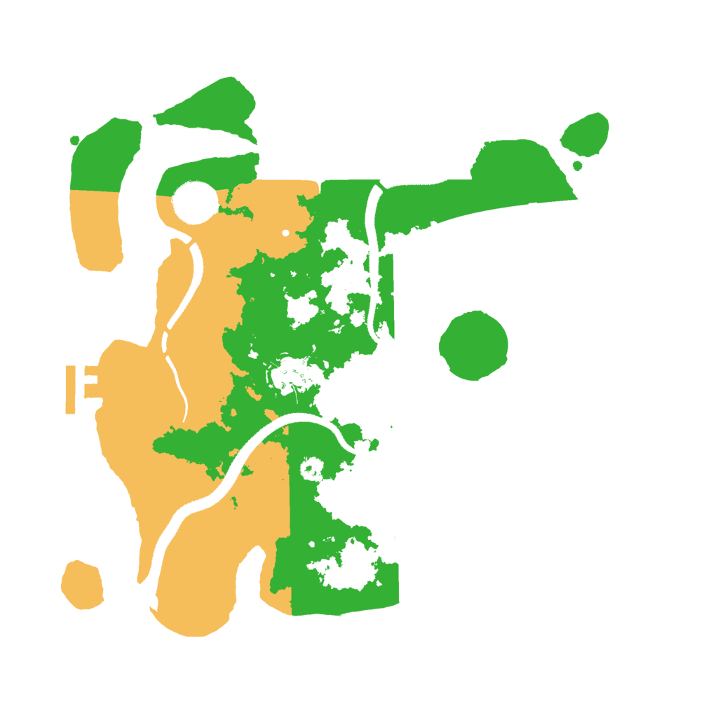 Biome Rust Map: Procedural Map, Size: 3000, Seed: 367732254