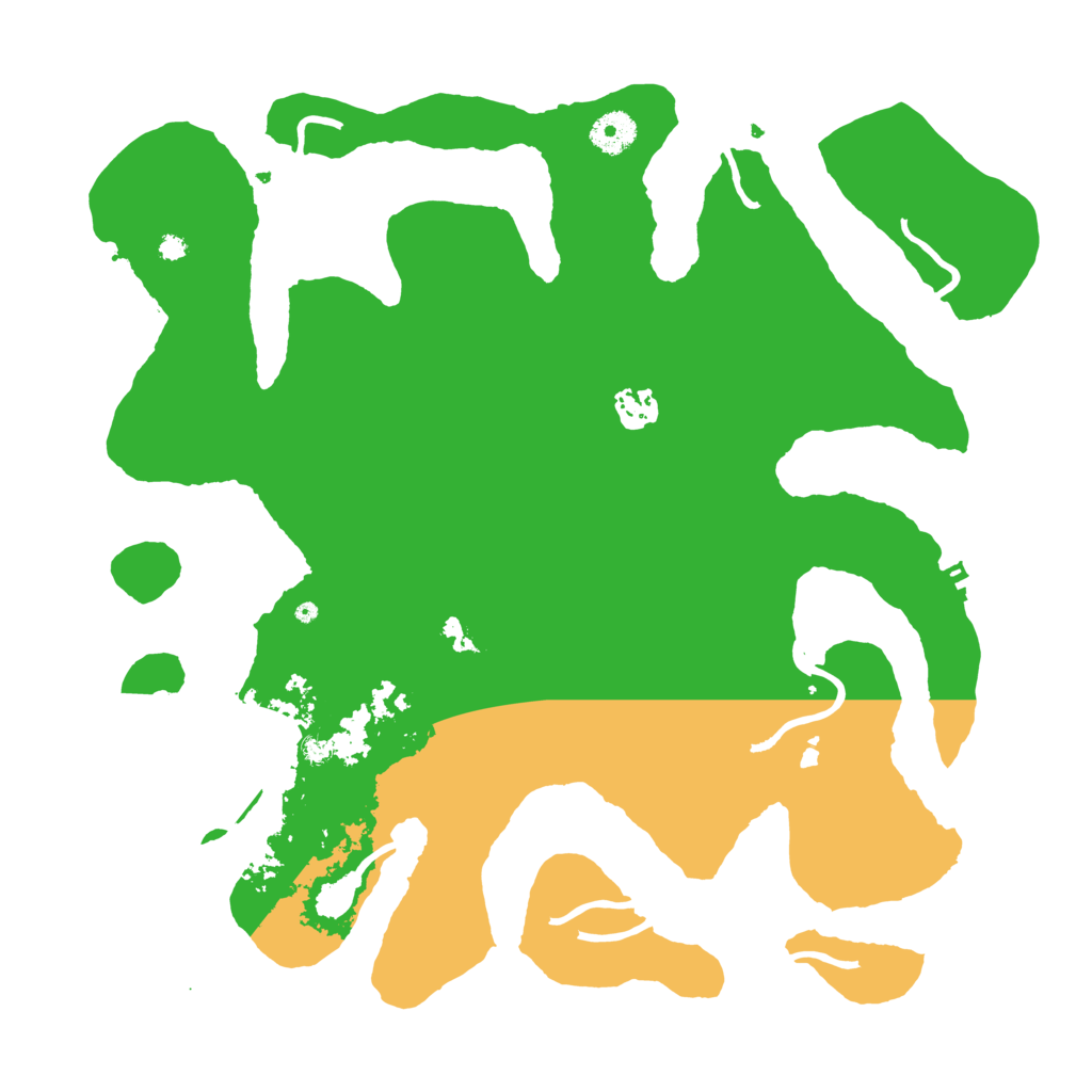 Biome Rust Map: Procedural Map, Size: 3800, Seed: 63451