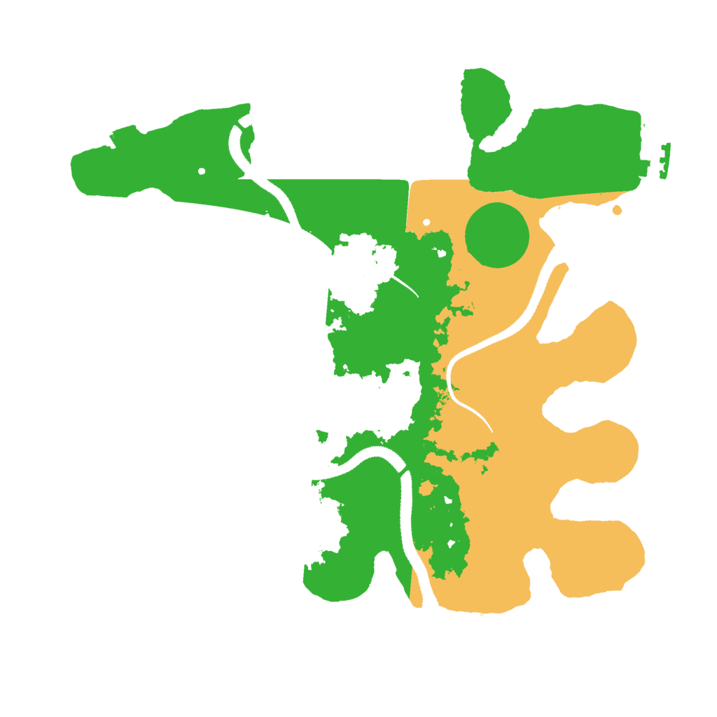 Biome Rust Map: Procedural Map, Size: 3000, Seed: 1570648028