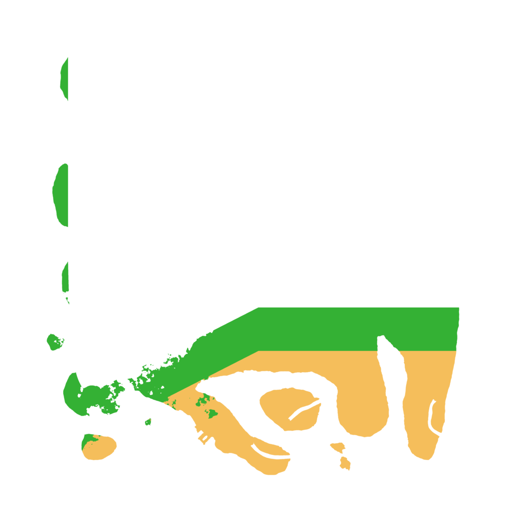 Biome Rust Map: Procedural Map, Size: 3500, Seed: 109867900