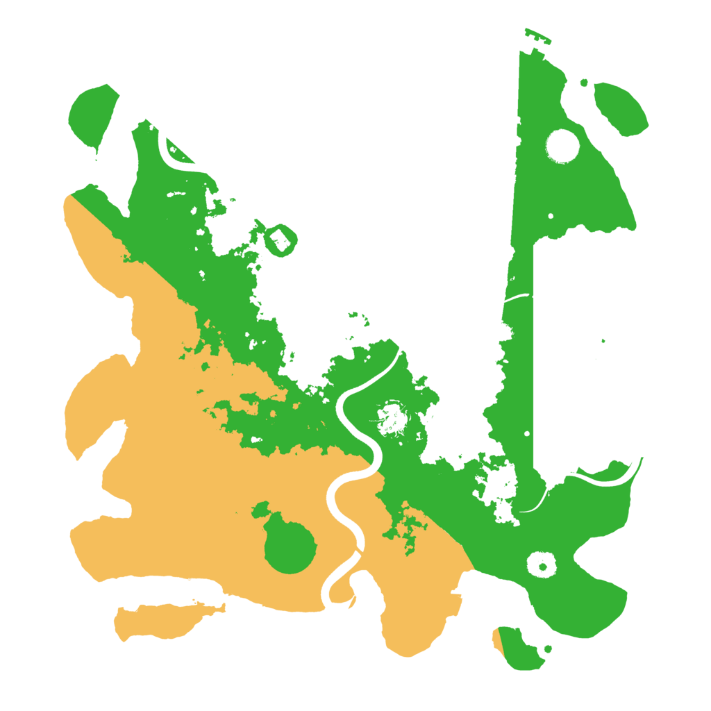 Biome Rust Map: Procedural Map, Size: 3750, Seed: 2041193056