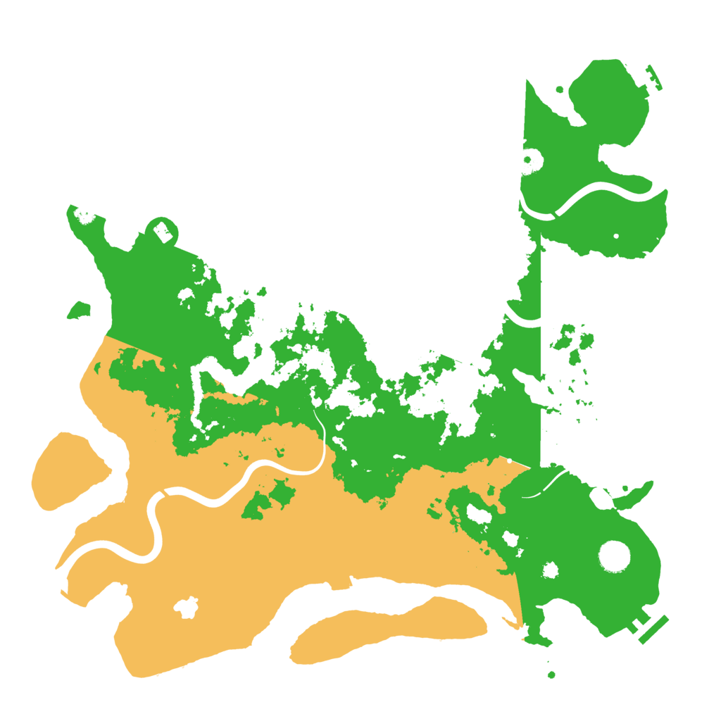 Biome Rust Map: Procedural Map, Size: 4000, Seed: 475147778