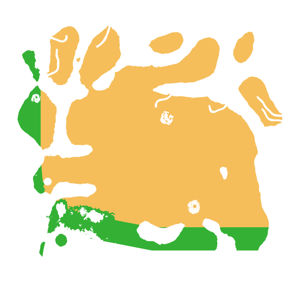 Biome Rust Map: Procedural Map, Size: 3500, Seed: 968633863