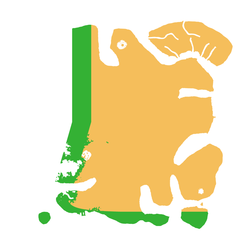 Biome Rust Map: Procedural Map, Size: 3950, Seed: 197630260