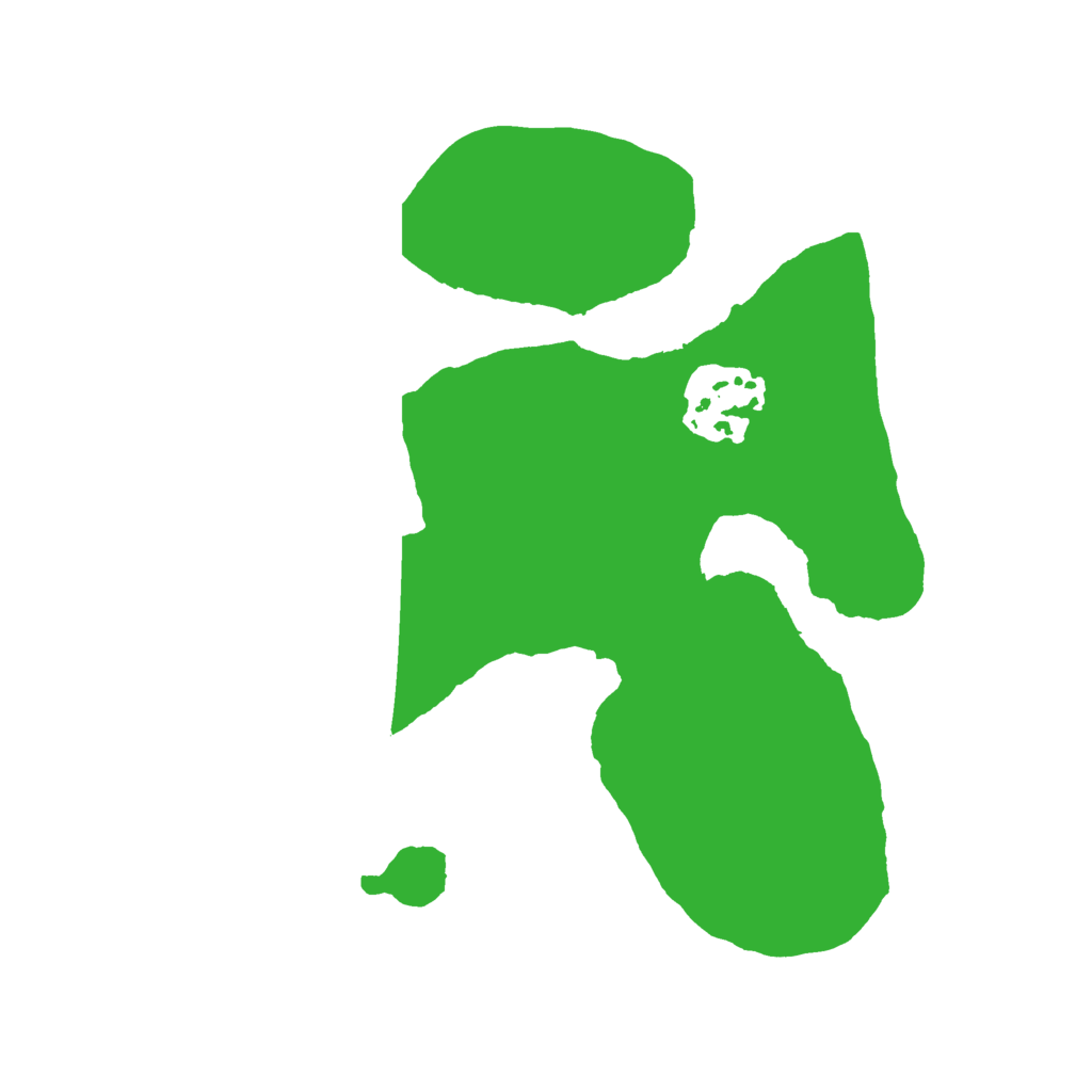 Biome Rust Map: Barren, Size: 2000, Seed: 97110