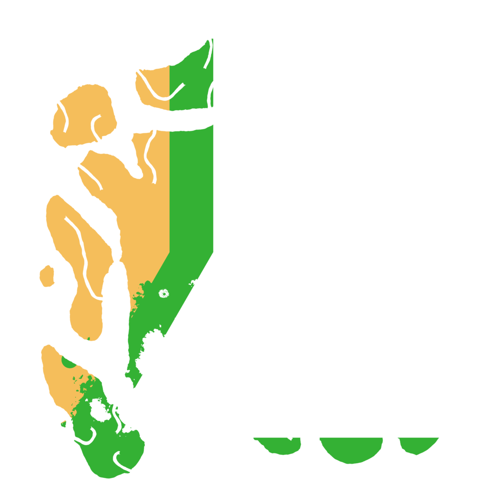 Biome Rust Map: Procedural Map, Size: 3950, Seed: 456