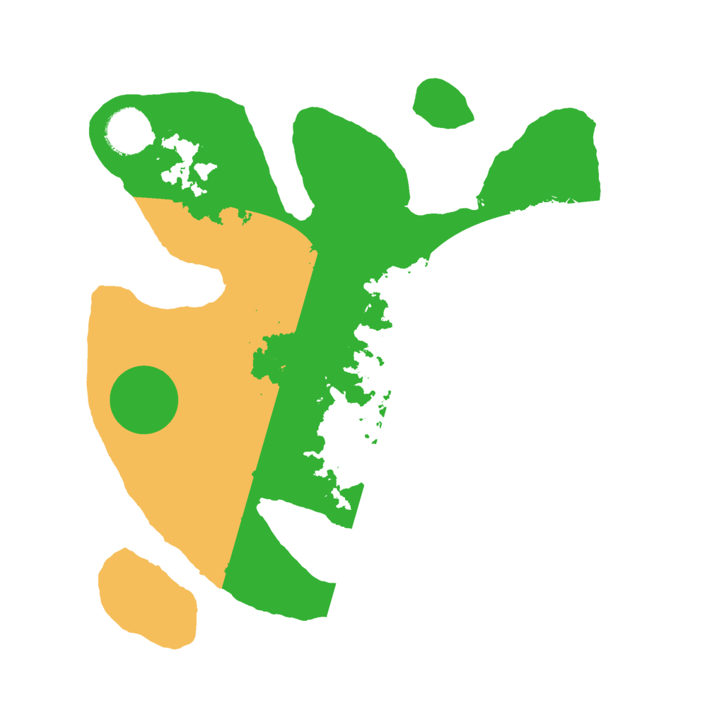 Biome Rust Map: Barren, Size: 2800, Seed: 987996