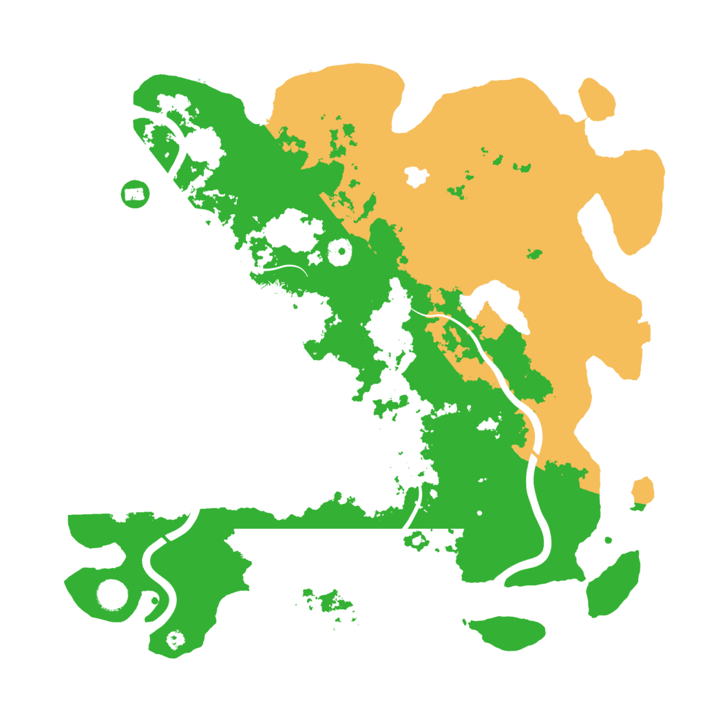 Biome Rust Map: Procedural Map, Size: 4000, Seed: 1875468863