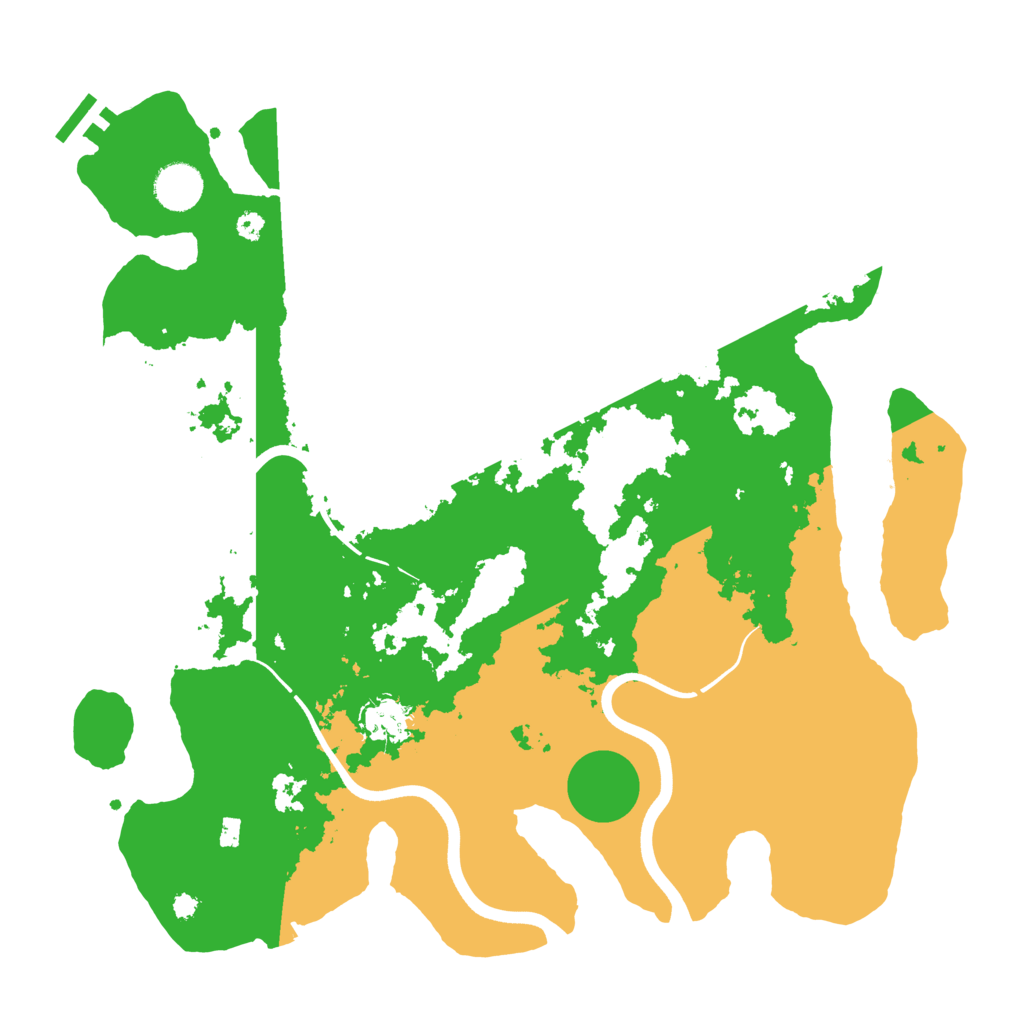 Biome Rust Map: Procedural Map, Size: 3750, Seed: 851935349
