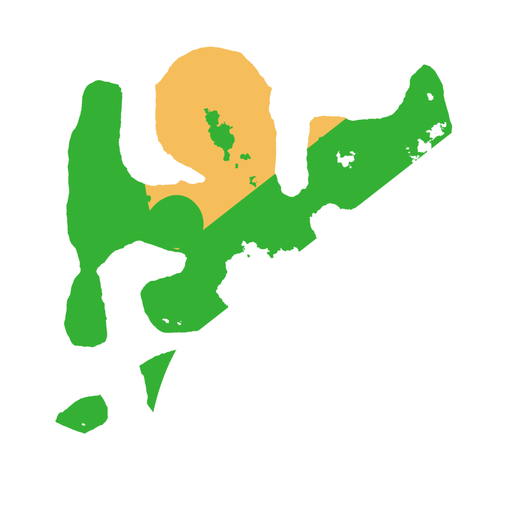 Biome Rust Map: Barren, Size: 2700, Seed: 918470