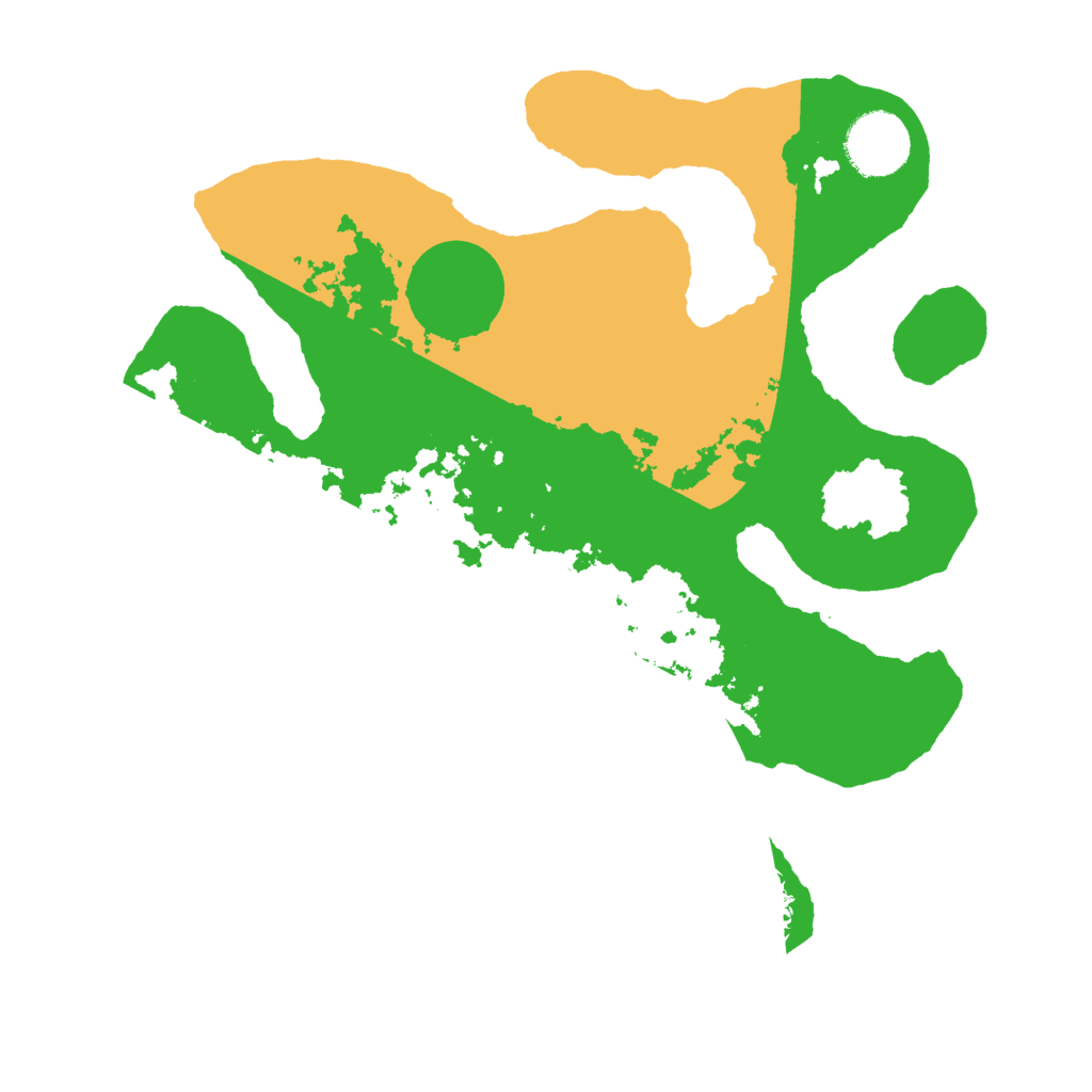 Biome Rust Map: Barren, Size: 3000, Seed: 791497