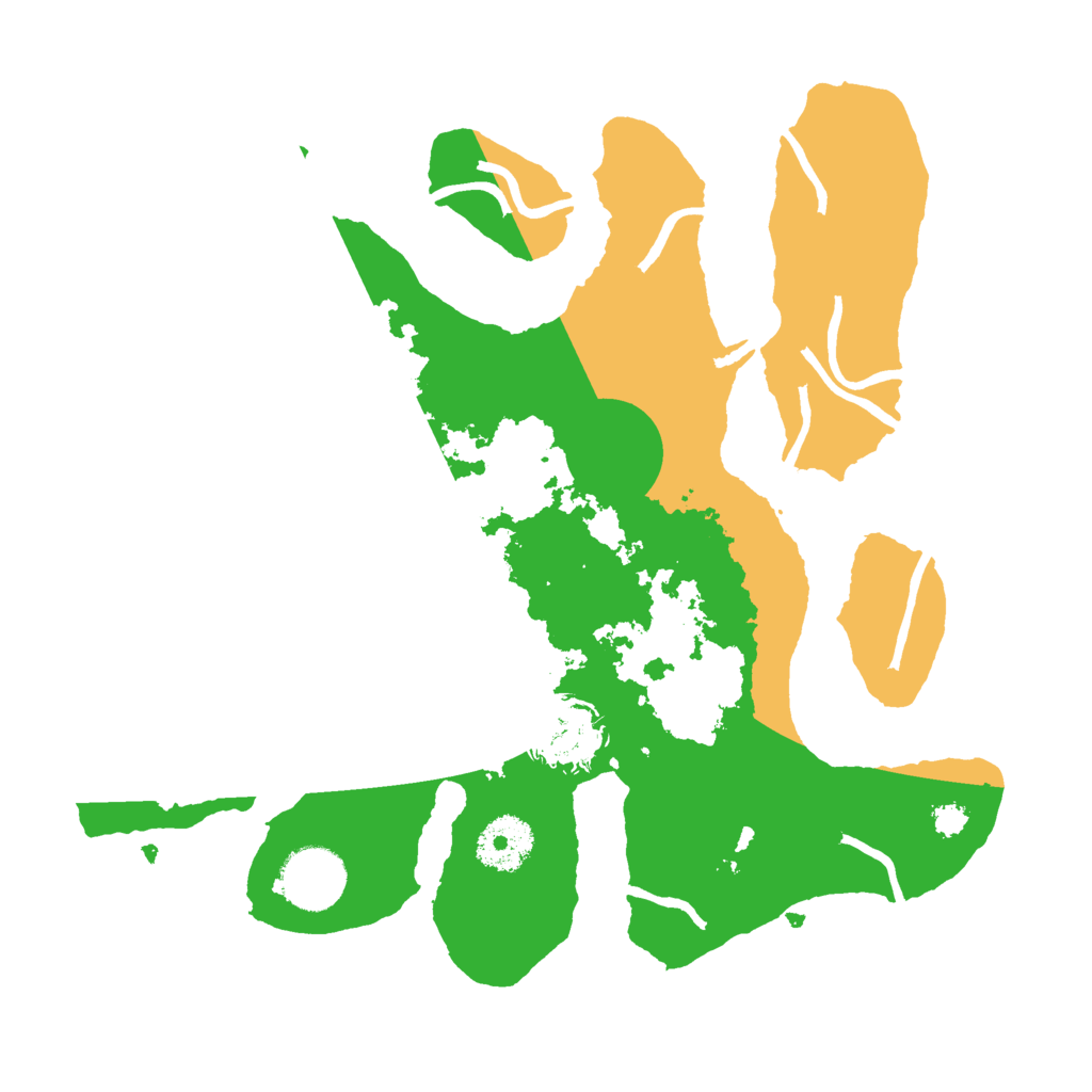 Biome Rust Map: Procedural Map, Size: 3000, Seed: 85721