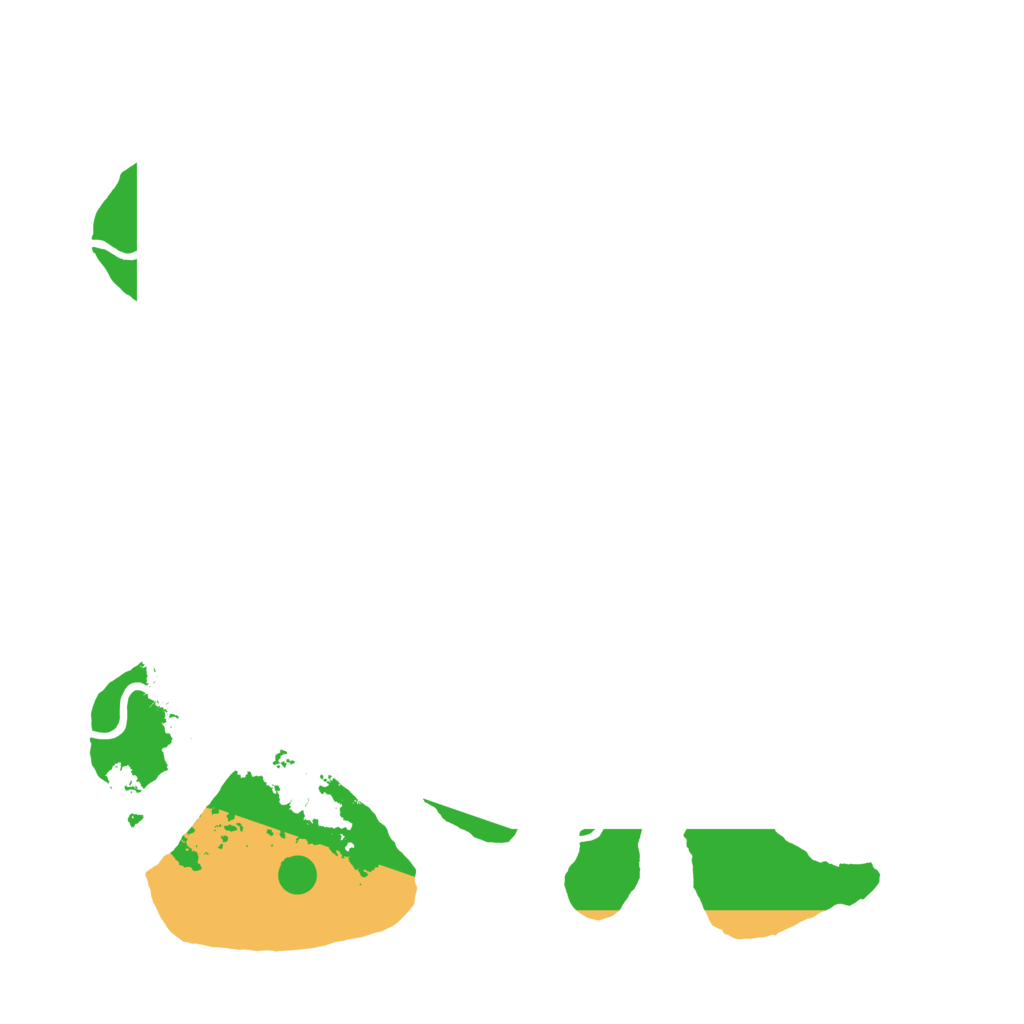 Biome Rust Map: Procedural Map, Size: 3500, Seed: 32645